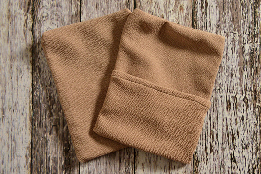 Cover for Mini Pillow - Textured - Khaki